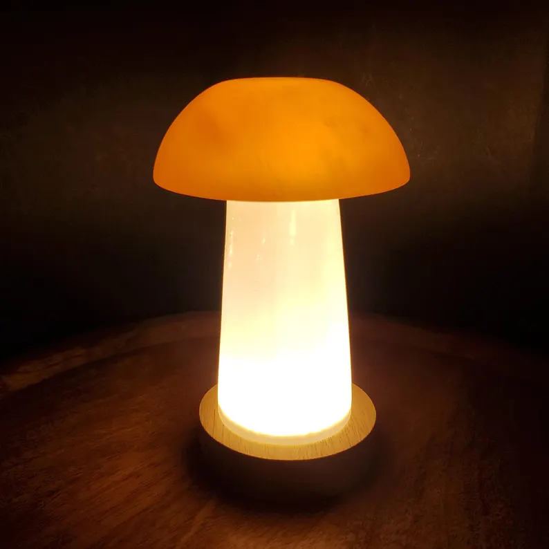 Pure Himalayan Salt Lamp with Pink and white, Amazing Design - Image 2